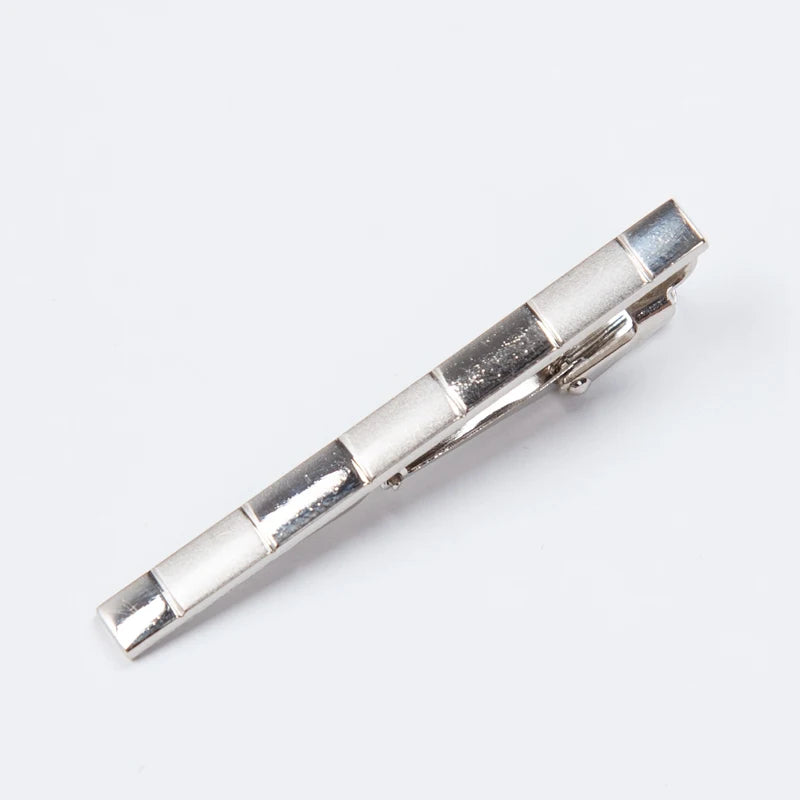 New Mens Metal Necktie Bar Crystal Formal Dress Shirt Wedding Ceremony Tie Clips Party Fashion Smooth Clasp Pin Gifts