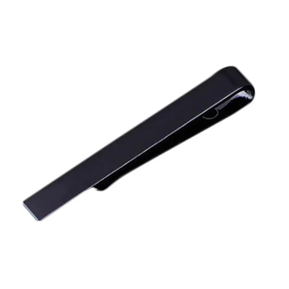 New Tie Clips Men's Metal Necktie Crystal Dress Shirts Tie Pin For Wedding Ceremony Gold Sliver Tie Clip for Man Accessories