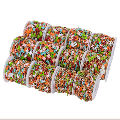 1Meter Stainless Steels Enamel Fish Crab Dolphin Ocean Animal Chains DIY Necklaces Bracelets Jewelry Making Accessorie Wholesale